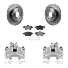 Charger l'image dans la galerie, Rear Disc Brake Rotors And Ceramic Pads Kit With Calipers For Ford Focus