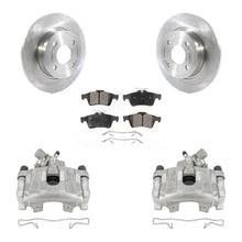 Charger l'image dans la galerie, Rear Disc Brake Rotors &amp; Ceramic Pad Kit With Calipers For 2018-2021 Ford EcoSport FWD