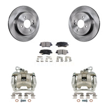 Load image into Gallery viewer, Rear Disc Brake Rotors And Ceramic Pads Kit With Calipers For 2012-2017 Kia Rio