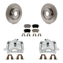 Charger l'image dans la galerie, Rear Disc Brake Rotors And Ceramic Pads Kit With Calipers For 2012 Audi A5 Quattro