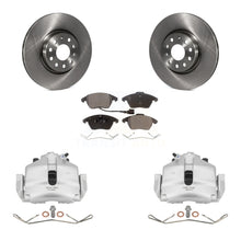 Load image into Gallery viewer, Front Disc Brake Rotor Ceramic Pad Kit With Calipers For Volkswagen Jetta Audi A3 Golf