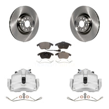 Charger l'image dans la galerie, Front Disc Brake Rotors And Ceramic Pads Kit With Calipers For Volkswagen Golf