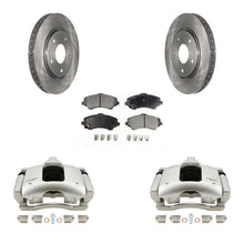 Charger l'image dans la galerie, Front Disc Brake Rotors And Ceramic Pads Kit With Calipers For 2009-2011 Dodge Journey