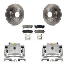 Charger l'image dans la galerie, Front Brake Rotor Ceramic Pad Kit With Calipers For Chevrolet Silverado 1500 GMC Tahoe