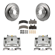 Load image into Gallery viewer, Front Brake Caliper Rotor Ceramic Pad Kit For Chevrolet Tahoe 4WD with 5.3L/4.8L