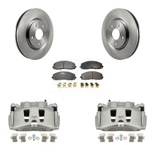 Load image into Gallery viewer, Front Disc Brake Rotors Ceramic Pad Kit With Calipers For Dodge Grand Caravan Chrysler