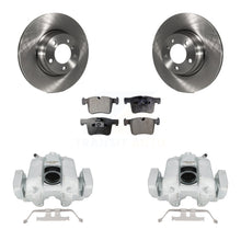 Load image into Gallery viewer, Front Disc Brake Rotors And Ceramic Pads Kit With Calipers For 2016-2018 BMW 330e