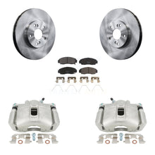 Load image into Gallery viewer, Front Disc Brake Rotors And Ceramic Pads Kit With Calipers For Honda Accord Acura TSX