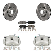 Load image into Gallery viewer, Front Brake Rotors &amp; Ceramic Pad Kit With Calipers For Acura TL Automatic transmission