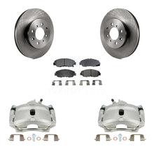 Load image into Gallery viewer, Front Disc Brake Rotors Ceramic Pad Kit With Calipers For Honda Civic Insight Acura EL