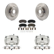 Load image into Gallery viewer, Front Brake Rotors Ceramic Pad Kit With Calipers For Nissan Rogue With 3rd Row Seating