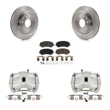 Charger l'image dans la galerie, Front Disc Brake Rotors And Ceramic Pads Kit With Calipers For Nissan Rogue Sport
