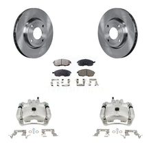 Charger l'image dans la galerie, Front Disc Brake Rotors And Ceramic Pads Kit With Calipers For Nissan Sentra