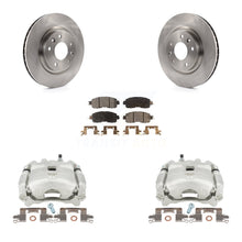 Charger l'image dans la galerie, Front Disc Brake Rotors And Ceramic Pads Kit With Calipers For Nissan LEAF