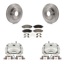 Load image into Gallery viewer, Front Disc Brake Rotors And Ceramic Pads Kit With Calipers For Nissan LEAF