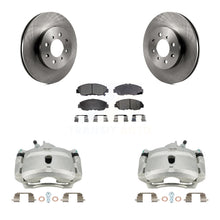Charger l'image dans la galerie, Front Disc Brake Rotors And Ceramic Pads Kit With Calipers For Honda Civic