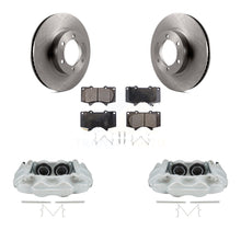 Charger l'image dans la galerie, Front Disc Brake Rotors And Ceramic Pads Kit With Calipers For 2003-2009 Lexus GX470