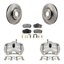 Load image into Gallery viewer, Front Disc Brake Caliper Rotors And Ceramic Pads Kit For Hyundai Tucson