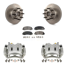 Load image into Gallery viewer, Front Brake Rotors &amp; Ceramic Pad Kit With Calipers For Ford F-250 Super Duty F-350 RWD