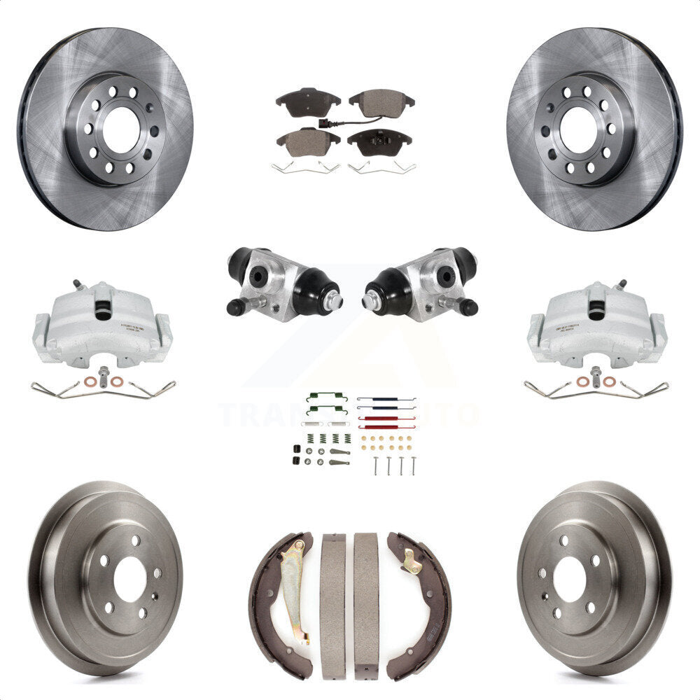 2011 2012 Volkswagen VW 4Motion Motion Jetta 2.5L Drum rear brakes