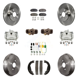 2006 2007 2008 2009 2010 2011 2012 2013 2014 Toyota TRD Yaris L LE Drum rear brakes