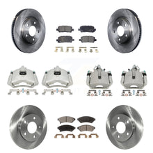 Charger l'image dans la galerie, Front Rear Brake Caliper Rotor And Ceramic Pad Kit (10Pc) For Pontiac Grand Prix