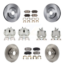 Load image into Gallery viewer, Front Rear Brake Caliper Rotors Ceramic Pad Kit (10Pc) For Buick LaCrosse Allure