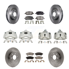 Load image into Gallery viewer, Front Rear Brake Caliper Rotor And Ceramic Pad Kit (10Pc) For Chevrolet Uplander