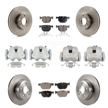 Load image into Gallery viewer, Front Rear Disc Brake Caliper Rotors And Ceramic Pads Kit (10Pc) For BMW X5 X6