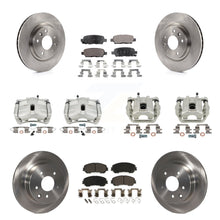 Load image into Gallery viewer, Front Rear Brake Caliper Rotor And Ceramic Pad Kit (10Pc) For Nissan Rogue Sport