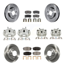 Load image into Gallery viewer, Front Rear Brake Caliper Rotors Ceramic Pad Kit (10Pc) For Kia Forte Koup Forte5