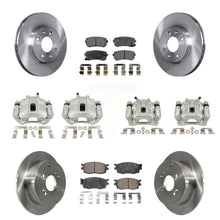 Charger l'image dans la galerie, Kit de plaquettes en céramique pour étrier de frein avant et arrière, 10 pièces, pour Hyundai Accent Kia Rio 