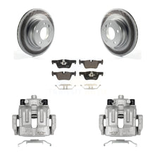 Load image into Gallery viewer, [Rear] 2012 BMW 328i 2.0L Coated Brake Rotor Caliper Kit &amp; Ceramic Pads For Max Safe Braking