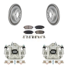 Load image into Gallery viewer, Rear Brake Coated Rotors Ceramic Pad Kit With Calipers For Chevrolet Cruze Volt Cadillac