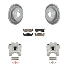 Charger l'image dans la galerie, Rear Disc Brake Coated Rotors Ceramic Pad Kit With Calipers For Ford Explorer Sport Trac