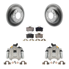 Load image into Gallery viewer, Rear Disc Brake Coated Rotor And Ceramic Pad Kit With Calipers For Volkswagen Jetta City