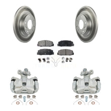 Load image into Gallery viewer, [Rear] 2003-2005 Mazda 6 Coated Brake Rotor Caliper Kit &amp; Ceramic Pads For Max Safe Braking