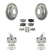 Load image into Gallery viewer, Rear Disc Brake Coated Rotors And Ceramic Pads Kit With Calipers For Hyundai Tiburon