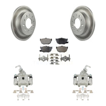 Load image into Gallery viewer, Rear Disc Brake Coated Rotors And Ceramic Pads Kit With Calipers For Hyundai Tiburon
