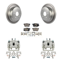 Charger l'image dans la galerie, [Rear] 2005-2006 Honda CR-V Coated Brake Rotor Caliper Kit &amp; Ceramic Pads For Max Safe Braking