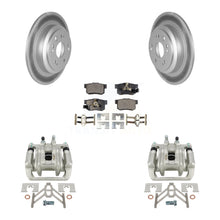 Load image into Gallery viewer, [Rear] 10-11 Honda Accord Crosstour Coated Brake Rotor Caliper Kit &amp; Ceramic Pads For Max Safe Braking