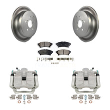 Load image into Gallery viewer, Rear Brake Coated Rotor Ceramic Pad Kit With Calipers For Toyota Highlander Sienna Lexus