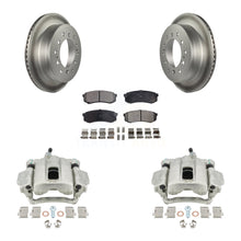Load image into Gallery viewer, [Rear] 2010-2014 Toyota FJ Cruiser Coated Brake Rotor Caliper Kit &amp; Ceramic Pads For Max Safe Braking