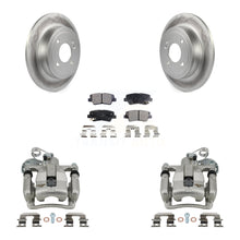 Load image into Gallery viewer, [Rear] 2012-2016 Hyundai Accent Coated Brake Rotor Caliper Kit &amp; Ceramic Pads For Max Safe Braking