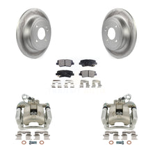 Charger l'image dans la galerie, [Rear] 2012-2017 Kia Rio Coated Brake Rotor Caliper Kit &amp; Ceramic Pads For Max Safe Braking
