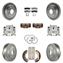 Load image into Gallery viewer, Front Rear Brake Caliper Coat Rotor Drum Ceramic Pad Shoe Cylinder Hardware Kit For