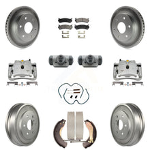 Load image into Gallery viewer, Front Rear Brake Caliper Coat Rotor Drum Ceramic Pad Shoe Cylinder Hardware Kit For