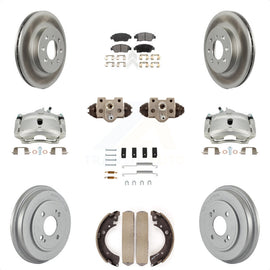 2004 2005 Honda i-VTM4 Civic Si Coupe 1.7L Drum rear brakes
