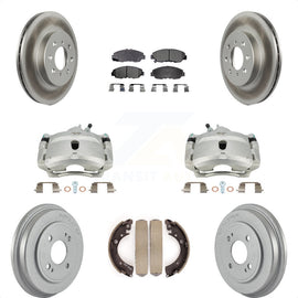 2001 2002 2003 2004 2005 Honda i-VTM4 Civic EX Sedan Coupe 1.7L GX Si Drum rear brakes LX