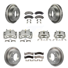 Load image into Gallery viewer, Front Rear Brake Caliper Coat Rotor Ceramic Pad Kit (10Pc) For Chevrolet Express